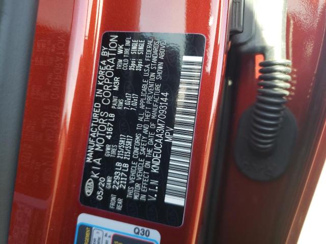 2021 KIA SELTOS S KNDEUCAA3M7093144