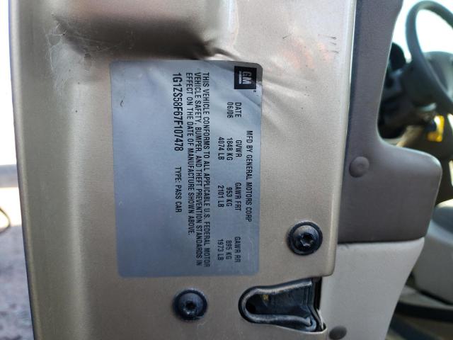 1G1ZS58F67F107478 Chevrolet Malibu Ls 2007. Фото: 9