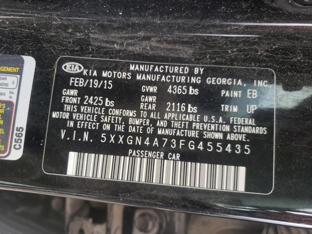 2015 KIA OPTIMA EX - 5XXGN4A73FG455435