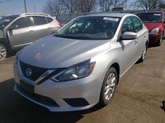 3N1AB7AP9KY321419 Nissan Sentra S 2019. Фото: 1
