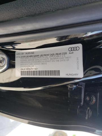 2017 AUDI S3 PREMIUM WAUB1GFF0H1011691