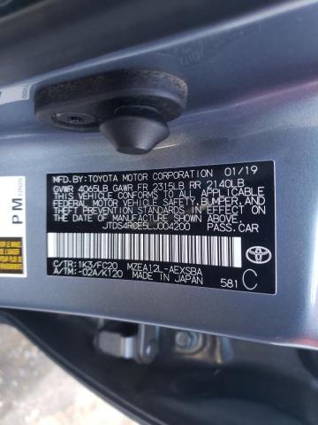 JTDS4RCE5LJ004200 Toyota Corolla Se 2020. Фото: 9