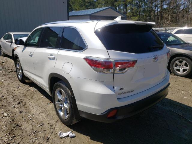 2016 TOYOTA HIGHLANDER 5TDDKRFH3GS298466