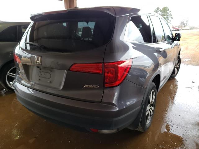 5FNYF6H88HB034232 Honda Pilot Exl 2017. Фото: 3