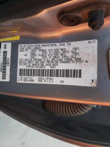 5TFRY5F17DX140315 Toyota Tundra Dou 2013. Фото: 9