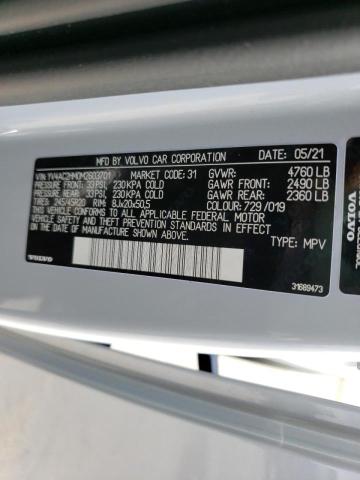 2021 VOLVO XC40 T4 R- YV4AC2HM0M2603701