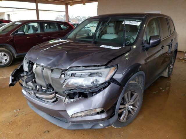 5FNYF6H88HB034232 Honda Pilot Exl 2017. Фото: 1