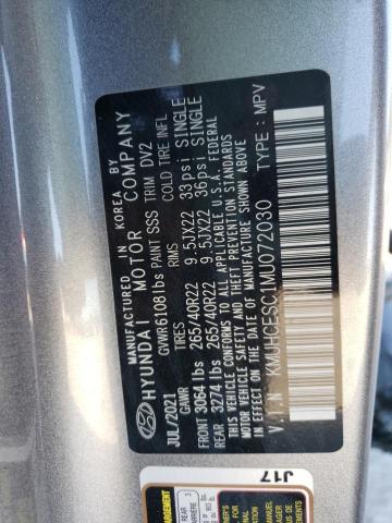2021 GENESIS GV80 BASE KMUHCESC1MU072030