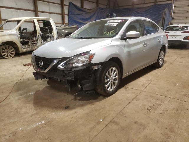 3N1AB7AP4KY446117 Nissan Sentra S 2019. Фото: 1