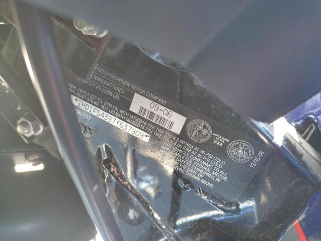 2007 HARLEY-DAVIDSON FLTR 1HD1FS4387Y637909