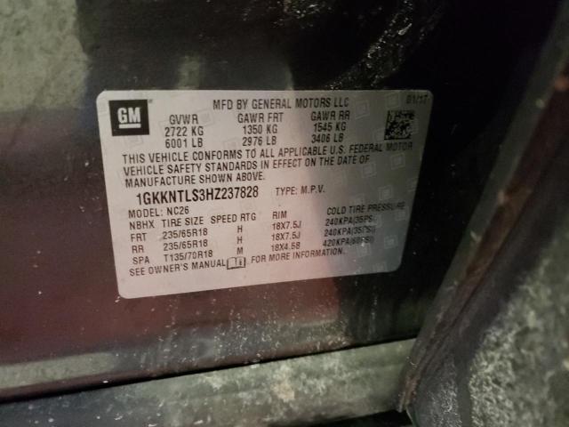 2017 GMC ACADIA ALL 1GKKNTLS3HZ237828