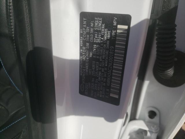 2022 HYUNDAI KONA KM8KH3AC2NU001819