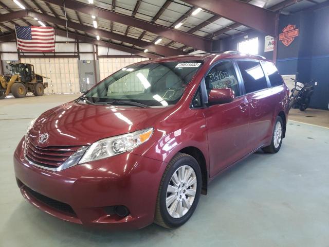 5TDJK3DC5GS141285 Toyota Sienna Le 2016. Фото: 1