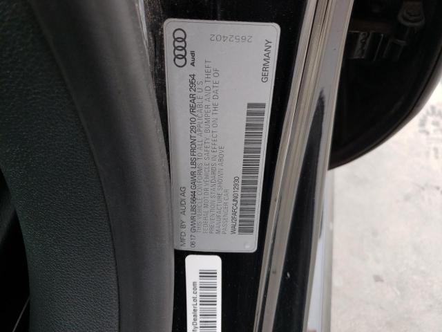 2018 AUDI S7 PRESTIG WAU2FAFC4JN012930