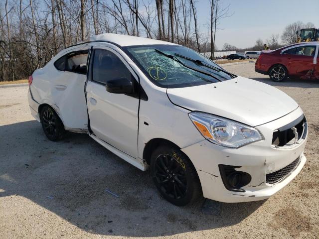 Salvage cars for sale from Copart Milwaukee, WI: 2020 Mitsubishi Mirage G4