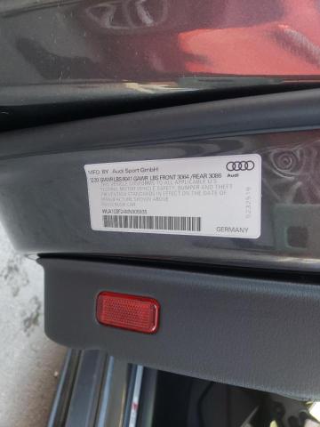 2021 AUDI RS6 WUA1CBF24MN905935