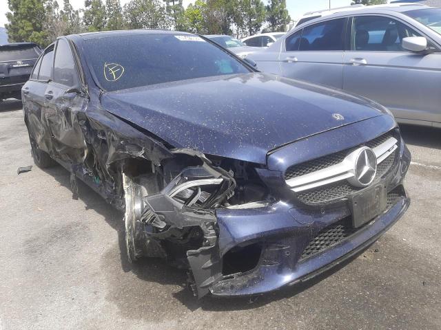 MERCEDES-BENZ C-CLASS 2020 BLUE Photo 1