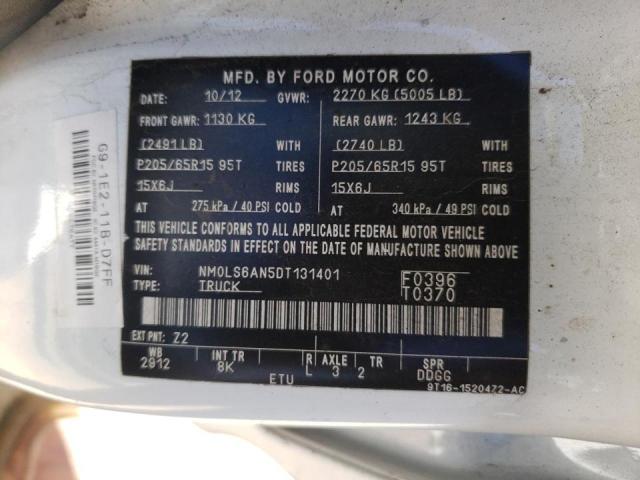 NM0LS6AN5DT131401 Ford Transit Co 2013. Фото: 9