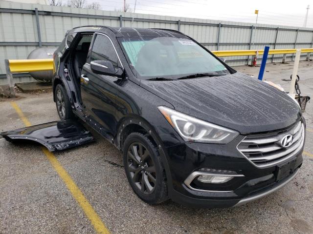 Salvage cars for sale from Copart Rogersville, MO: 2018 Hyundai Santa FE S