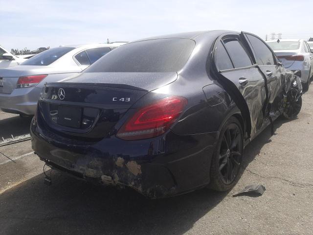 MERCEDES-BENZ C-CLASS 2020 BLUE Photo 4