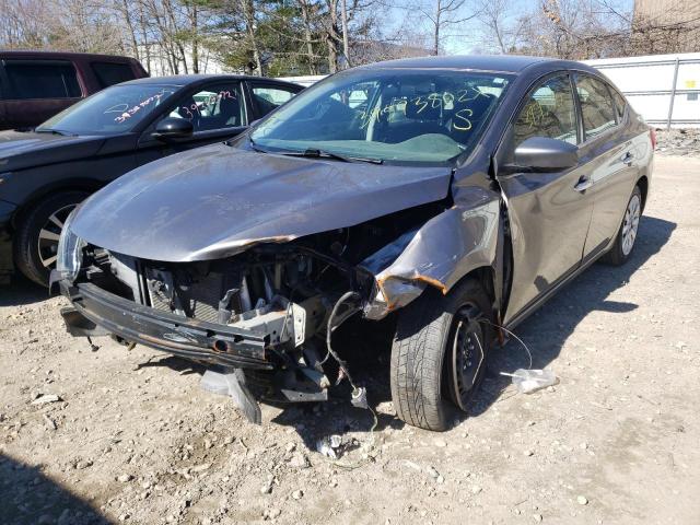 3N1AB7AP9HL673969 Nissan Sentra S 2017. Фото: 1