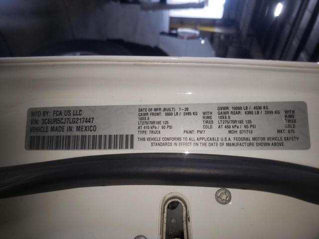 2020 RAM 2500 TRADE 3C6UR5CJ7LG217447