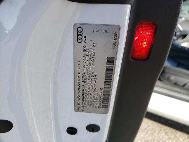 2017 AUDI TT TRUC5AFV4H1004930