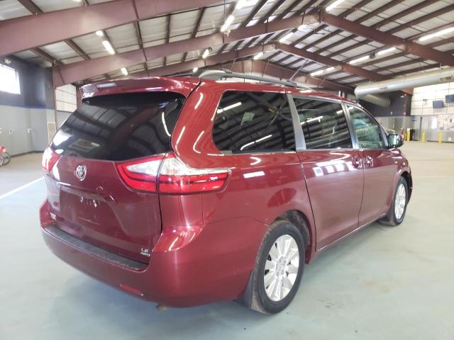 5TDJK3DC5GS141285 Toyota Sienna Le 2016. Фото: 3