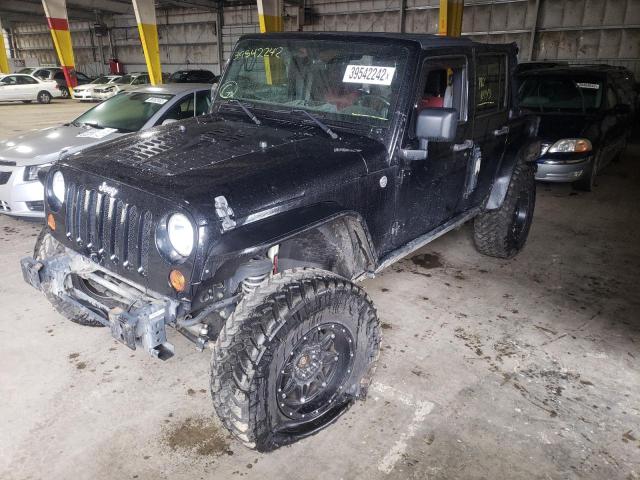 JEEP WRANGLER 2008 BLACK Photo 2