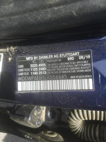 MERCEDES-BENZ C-CLASS 2020 BLUE Photo 10