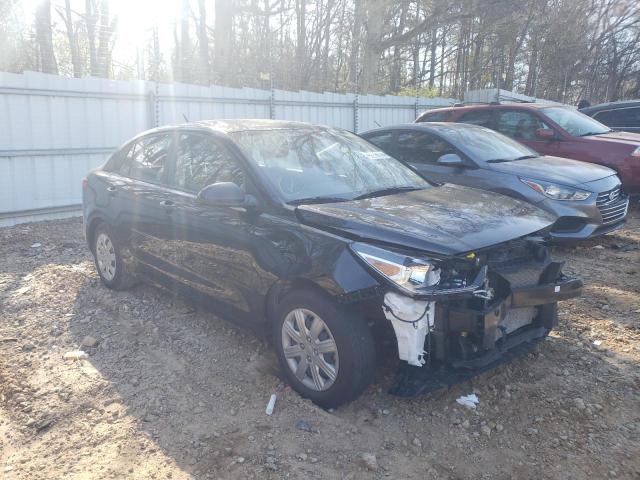 Salvage cars for sale from Copart Austell, GA: 2021 KIA Rio LX