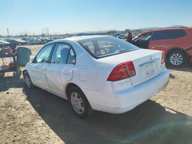 HONDA CIVIC 2002 WHITE Photo 3
