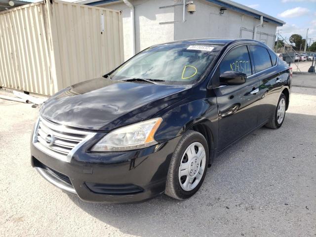 3N1AB7AP9FY234335 Nissan Sentra S 2015. Фото: 1