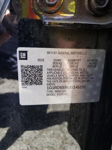 2018 CHEVROLET VOLT PREMI 1G1RD6S56JU145232