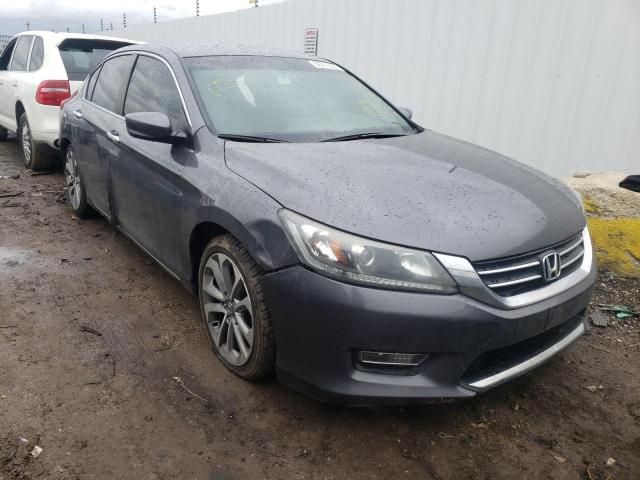 VIN: 1HGCR2F50DA055938 Auction: COPART Lot: 38701252 Location: IL - CHICAGO SOUTH 1HGCR2F50DA055938 HONDA ACCORD 2013 BLACK Photo 1