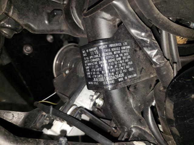 2016 KAWASAKI EX300 B JKAEX8B18GDA28408