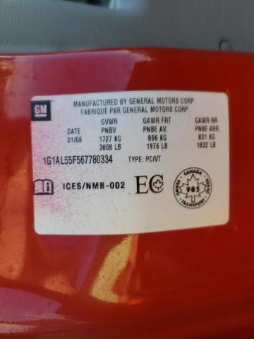 Фото: 1G1AL55F567780334 - 10