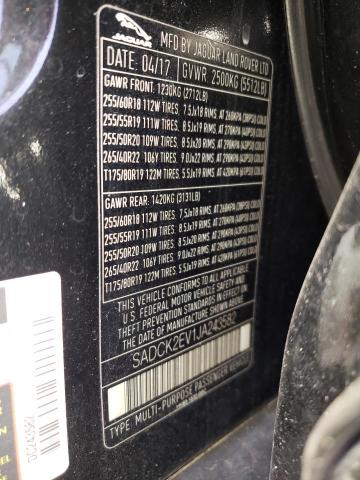 SADCK2EV1JA243582 Jaguar F-Pace Pre 2018. Фото: 9