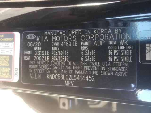 2020 KIA NIRO LX KNDCB3LC2L5414452