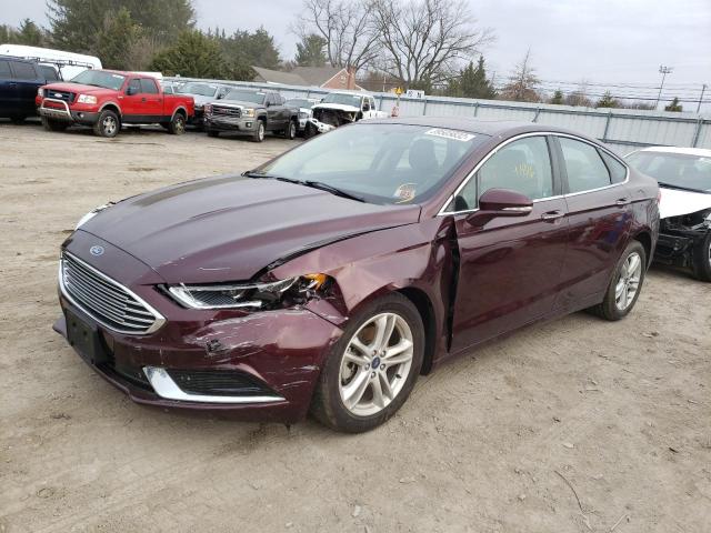 3FA6P0HD8JR201889 Ford Fusion Se 2018. Фото: 1