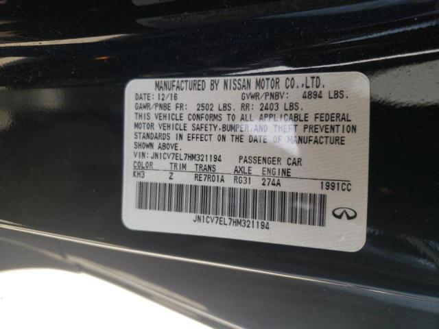 2017 INFINITI Q60 BASE JN1CV7EL7HM321194
