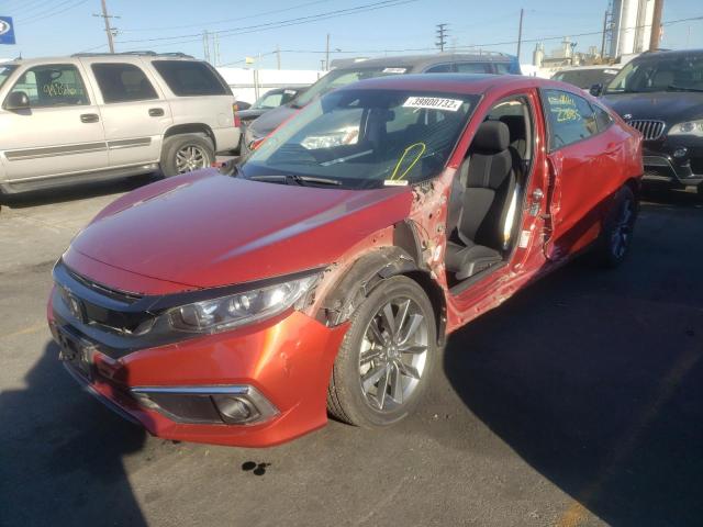 JHMFC1F35KX009827 Honda Civic Ex 2019. Фото: 1