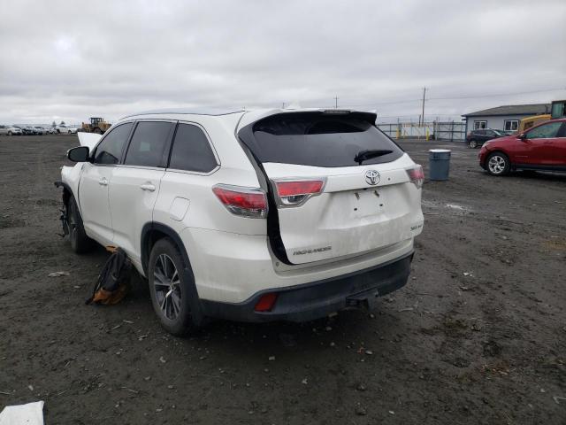 5TDJKRFH4GS273756 Toyota Highlander 2016. Фото: 2