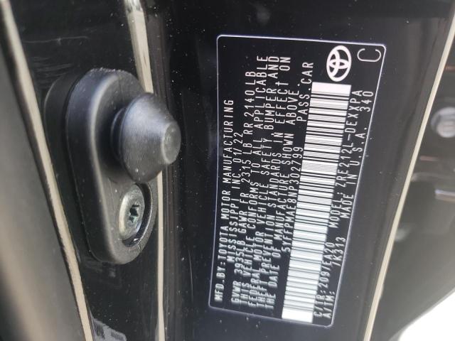 2022 TOYOTA COROLLA XL 5YFFPMAE8NP302799