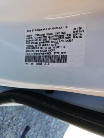 5FNRL6H7XLB044600 Honda Odyssey Ex 2020. Фото: 9