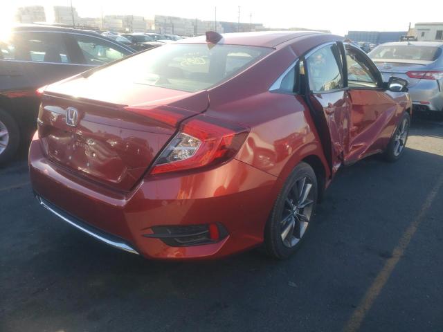 JHMFC1F35KX009827 Honda Civic Ex 2019. Фото: 3