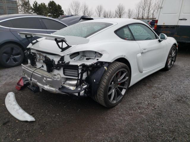 2016 PORSCHE CAYMAN GT4 WP0AC2A80GK192353