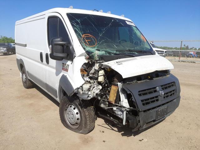 Salvage cars for sale from Copart Fresno, CA: 2017 Dodge RAM Promaster