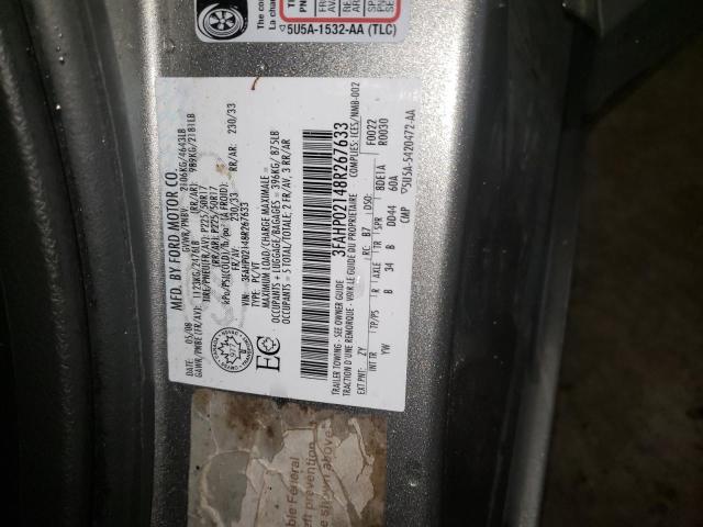 3FAHP02148R267633 Ford Fusion Sel 2008. Фото: 9