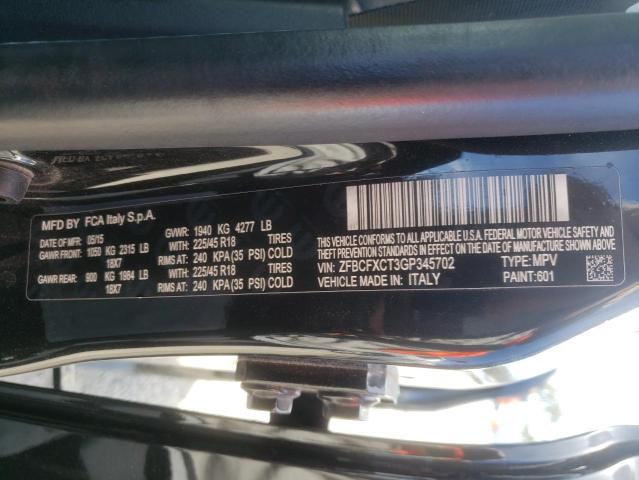 2016 FIAT 500X TREKK ZFBCFXCT3GP345702